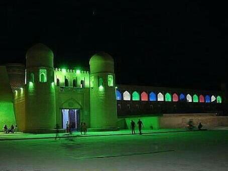 Khan hotel Khiva Buitenkant foto