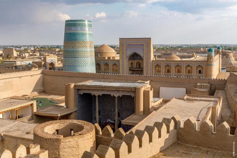 Khan hotel Khiva Buitenkant foto